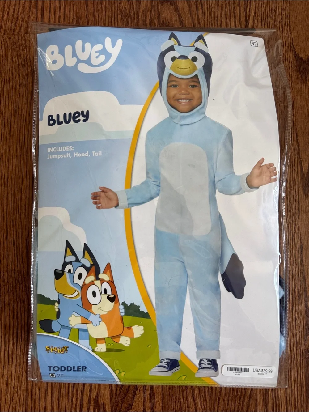 Toddler Bluey Halloween Costume